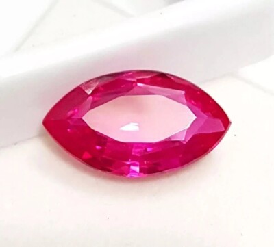 Superb Pink Sapphire Marquise Cut 10-12 Ct EGL Certified Natural Loose Gemstone