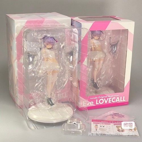 Pink Charm Genuine EVE LOVECALL ver. Illustration by Rurudo 1/6 Complete Figure - Picture 2 of 3