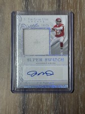 2022 LEAF IN THE GAME USED SPORTS JOE MONTANA SUPER SWATCH AUTOGRAPH /25