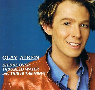 Clay Aiken - Bridge Over Troubled Water And This Is The Night - (CD, Single, Enh - Foto 1 di 5