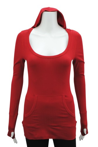 Sudadera con capucha para mujer P.C. manga larga talla grande talla grande 6 a 24 - Imagen 42 de 57