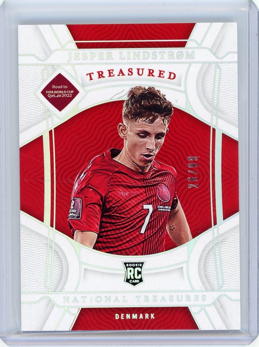 2022 Panini National Treasures FIFA Road to Qatar Rookie #195 - Main Image