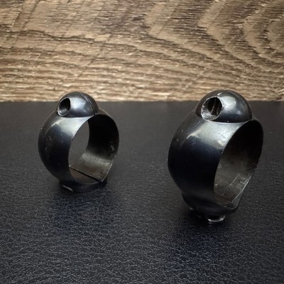 BUEHLER Split Scope Rings, Standard 26mm Code 10 - Gloss Blue - Vintage USA