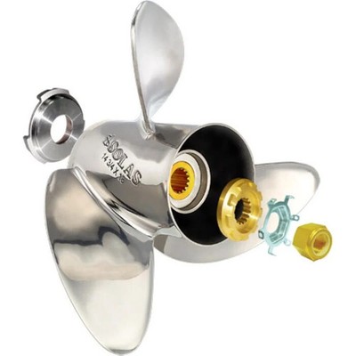 Solas Propeller 17015501A Solas Fixed Hub Prop Hardware Kit Mercury, Type E