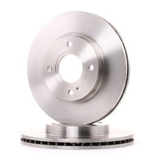 2x BREMBO Disque de frein Avant pour FORD Fiesta Mk6 3/5 portes (JA8, JR8) 258mm