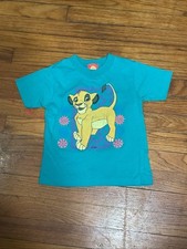 Vintage Disney The Lion King Baby Simba Shirt Youth Size 4T 1990s