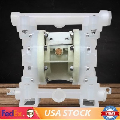 Pneumatic Double Diaphragm Transfer Chemical Industrial Oil Pump 1/2'' In &Outlet