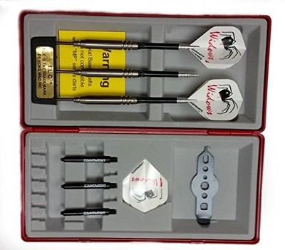 Laserdarts Silver Widow Fixed Point Tungsten Steel Tip Darts Smooth Barrel 28