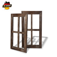 Vintage Holzfensterrahmen 2 StüCk 40X28 Cm Deko Wand