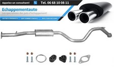 Nissan Qashqai II 1.2 1.6 Dig-T 2WD ( Seit 2013)Auspuffanlage Zentral Auspuff