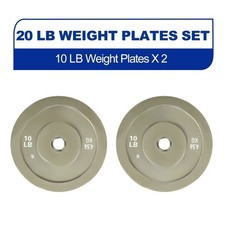 Olympic Bumper Plate Weight Plate, 10 lbs Pair Color