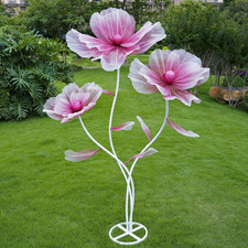 Oversized Artificial Flowers with Stand for Weddings and Events Decor