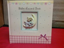 Fizzy Moon Baby Record Book/ Baby Keepsake Journal