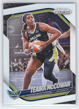 Teaira McCowan - 2025 Panini Prizm WNBA - Silver Prizms #48 - Dallas Wings