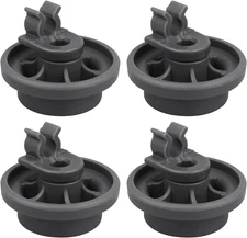 4 Pcs 4581DD3003B Dishwasher Lower Rack Wheels, Bottom Dishrack Roller Assembly