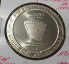 WILSON'S BAR & GRILL CASINO 1997 $1 ONE DOLLAR GAMING CASINO SLOT TOKEN - LVN