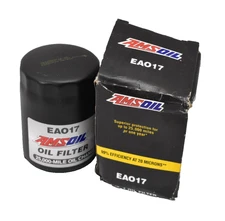 Amsoil EAO17 Oil Filter Cylinder 20 Micron 25000 Mile Oil Change Replacement