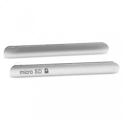 SONY XPERIA Z3 DUAL SIM USB AND SD SIM CAPS SIDE COVER D6633 CHARGING PORT SI...