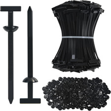 120Pcs Nylon Universal Cable Tie Buckle - New Multifunctional Grip Auto Zip Ties