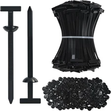 120Pcs Nylon Universal Cable Tie Buckle - New Multifunctional Grip Auto Zip Ties