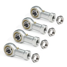 Pre-lubricated Phsb6 Rod End Bearings 38 Inch Right Hand With Jam Nuts 4pcs