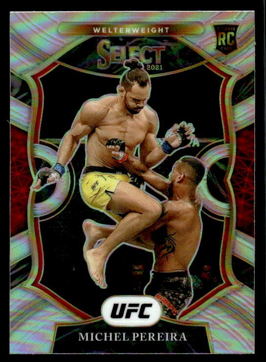 Michel Pereira 2021 Panini Select UFC Silver Prizm RC #29 ESE