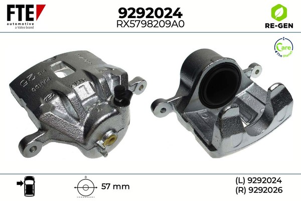 Bremssattel Vorderachse Links FüR KIA Soul AM Magentis MG Hyundai Elantra XD HD-image