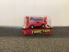 JOHNNY LIGHTNING XTRACTION HO SLOT CAR  70 DODGE CHALLENGER MOULIN ROUGE