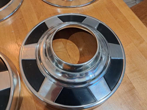 1973-1991 Chevrolet K30 Dana 60 4x4 1-Ton Truck 12" Dog Dish Hubcap Set of 4 - Picture 22 of 24