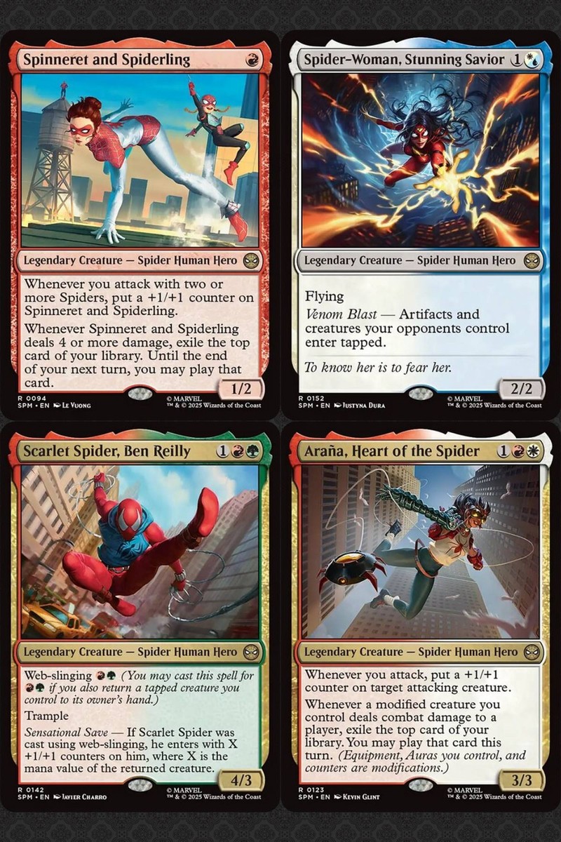 Cosmic Spider-Man Commander Deck Spiders Hero Magic MTG Magic EDH  Ready-to-Play | eBay