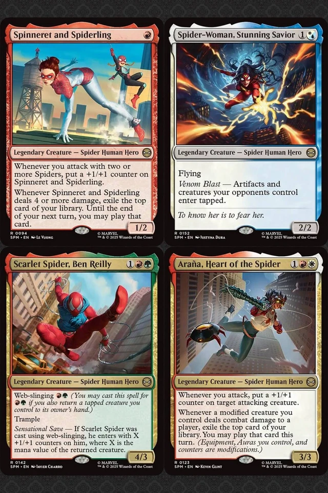 Cosmic Spider-Man Commander Deck Spiders Hero Magic MTG Magic EDH Ready-to-Play - Image 4 of 4