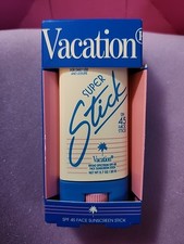 Vacation Super Stick Face Sunscreen, SPF 45 , 0.7 oz - Exp. 5/2028 NIB