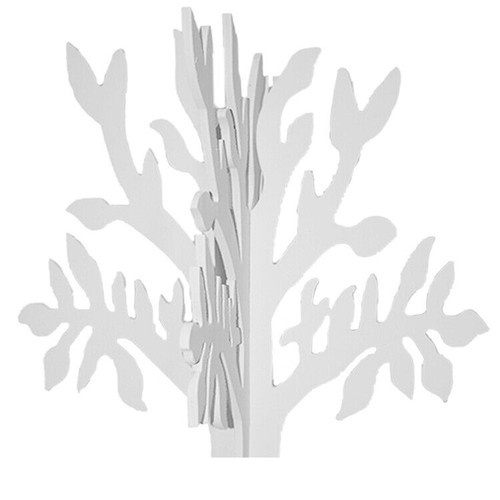Albero di Pasqua della vita in legno bianco decorazioni addobbi pasquali per cas - Foto 2 di 4