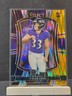 2025 Select Football Tyler Loop Rookie Black and Gold Shock Prizm Ravens I02