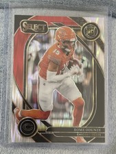 2024 Panini Select - Club Level Rome Odunze #236 Black & Red Shock Prizm (RC)