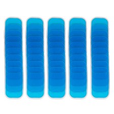 50 Pcs/25 Packs Gel Pads for Muscle EMS Abdominal Belt Muscle Trainer Accesso...