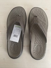 Crocs Yukon II Lr Flip 209332-206 Men s Size M8 Brown New