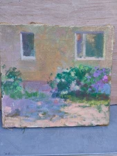 Картина Книшевський  В . Квіти під вікном . Полотно ,олія  . Kartyna Knyshevsʹk