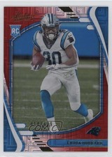 2021 Panini Absolute Rookies Red Squares 414/499 Chuba Hubbard #134 0p0