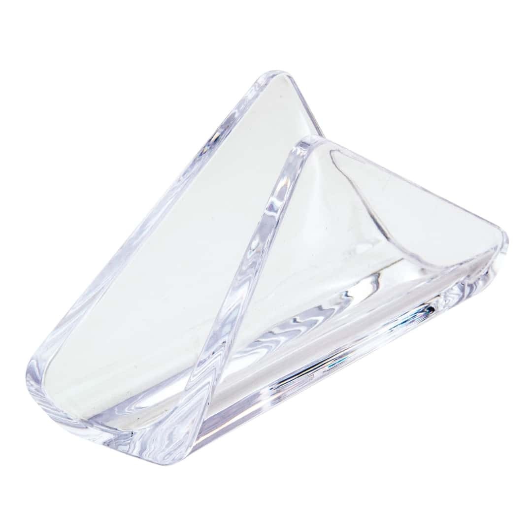 Servilleta de Mesa De Acrílico Transparente Triangular ILSA Restaurante Y BAR