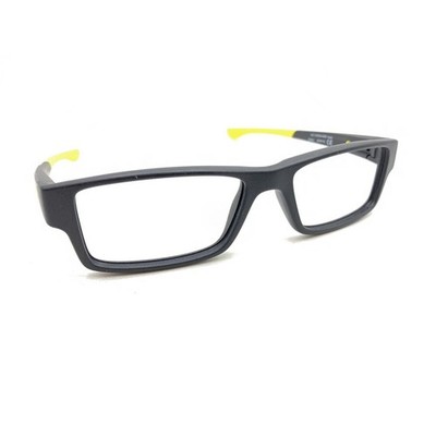 Oakley Airdrop XS OY8003-0650 Steel Gray Yellow Eyeglasses Frames 50-15 126 Kids