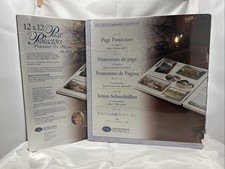 Set of 2 Creative Memories Old Styel 12x12 Page Protectors 15 Sheets NIP
