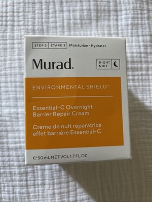 Murad Essential-C Overnight Barrier Repair Cream 1.7 oz New In Box