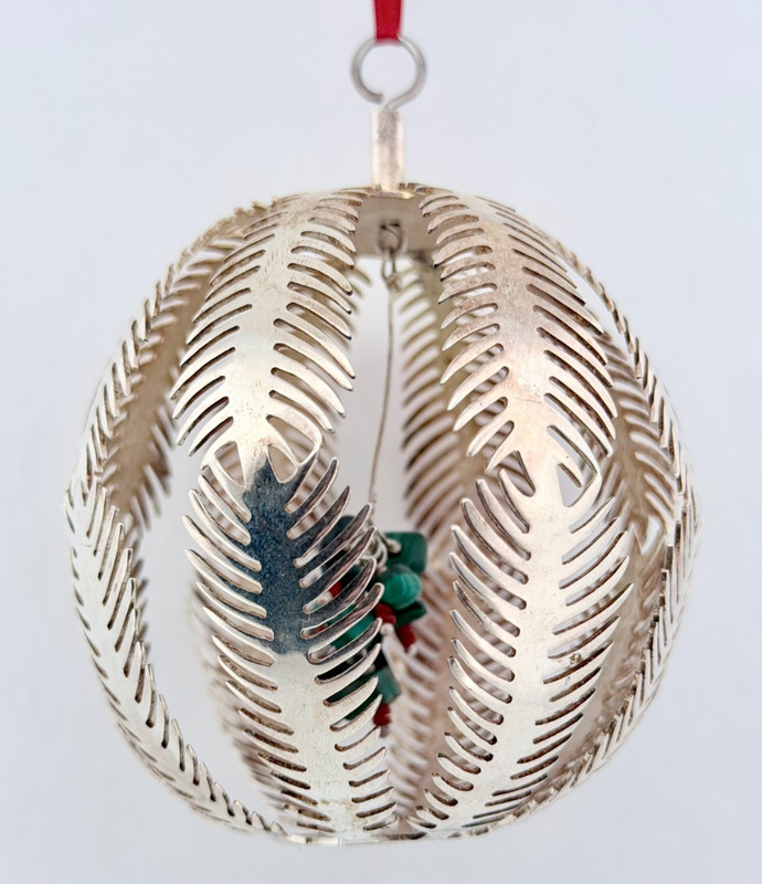Emilia Castillo Fern Ball Ornament #121707