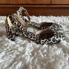 J. Crew Size 8 Leopard D  Orsay
