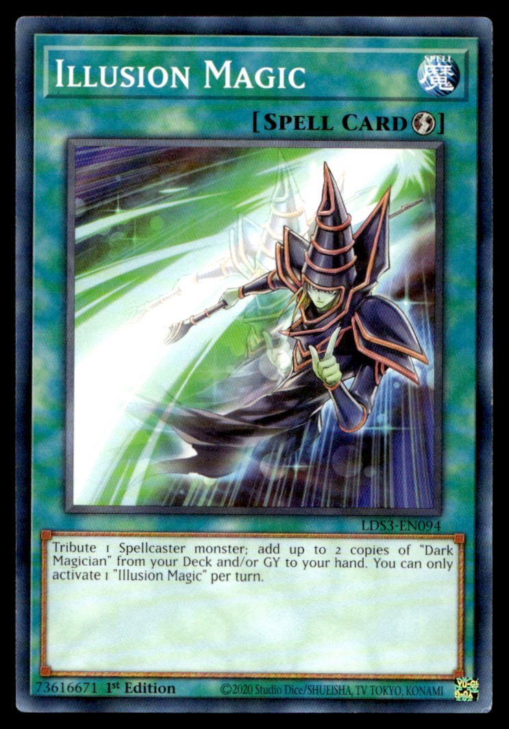 Illusion Magic LDS3 LDS3-EN094 MP YuGiOh