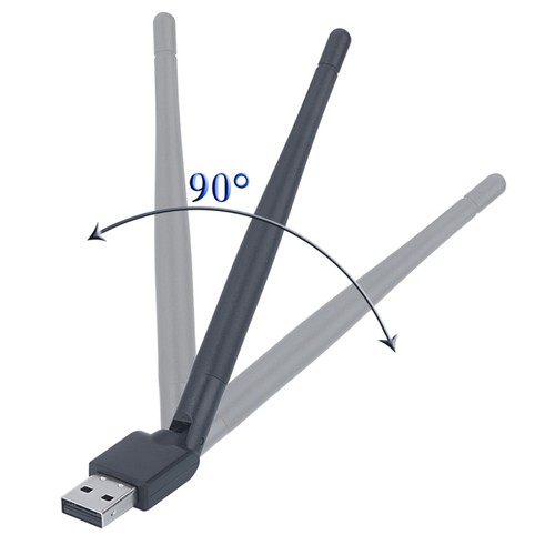 Wireless Network Card Receiver Wifi Signal 150Mbps Antena USB Adapter - 第 8/11 張圖片