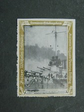 Vignette Seemanns Erholungsheim Artillerie lourde sur le croiseur Goeben
