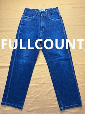Full Count Dark Blue Painter Pants W32 Denim Used JAPAN