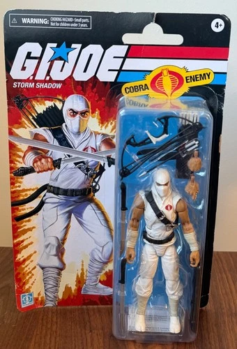 G.I. Joe Classified Retro Storm Shadow 6" Figure New Walmart Exclusive